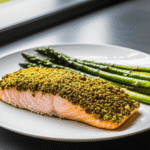 Salmão com Crosta de Pistache na Airfryer: Receita Rápida e Deliciosa