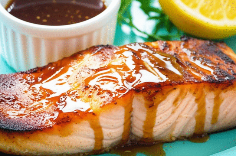 Salmão com Soja e Mel na Airfryer: Uma Delícia Rápida e Saudável