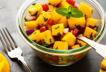 Salsa de Manga Refrescante e Saborosa