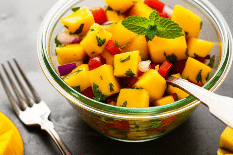 Salsa de Manga Refrescante e Saborosa