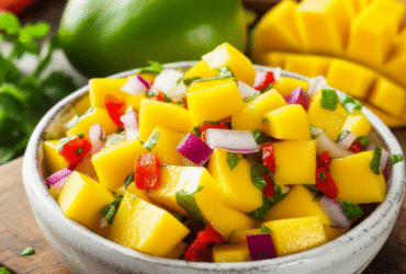 Salsa de Manga Refrescante e Saborosa