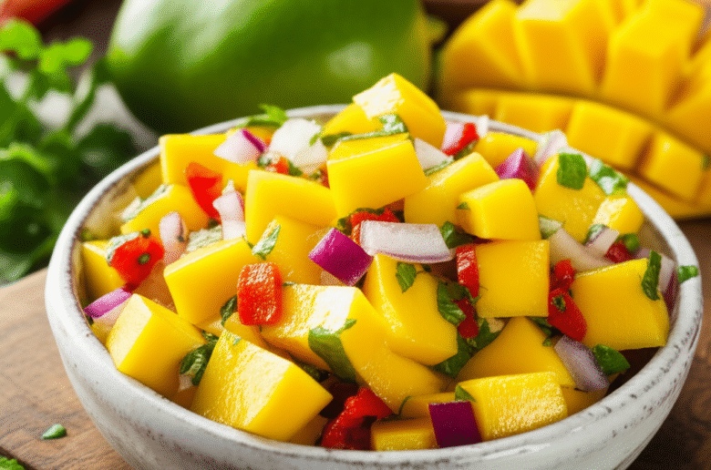 Salsa de Manga Refrescante e Saborosa