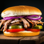 Sanduíche de Pernil Caseiro