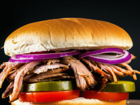 Sanduíche de Pernil Caseiro