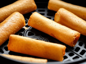 Snack Crocante de Massa na Airfryer