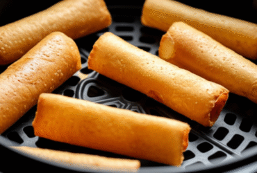 Snack Crocante de Massa na Airfryer