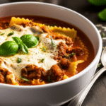 Sopa de Lasanha Cremosa