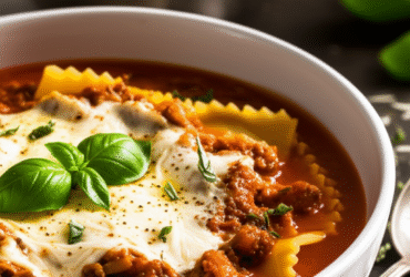 Sopa de Lasanha Cremosa