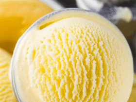 Sorvete Caseiro Cremoso de Maracujá