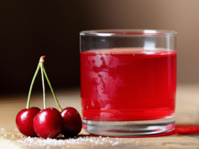 Suco de Cereja Azeda com Magnésio para Relaxamento