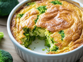 Suflê de Brócolis Cremoso e Saboroso