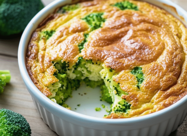 Suflê de Brócolis Cremoso e Saboroso