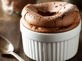 Suflê de Chocolate Clássico