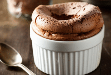 Suflê de Chocolate Clássico