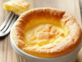 Sufle de Queijo Cremoso e Aerado