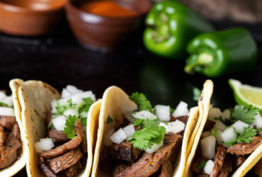 Tacos de Carne Autênticos: Receita e História