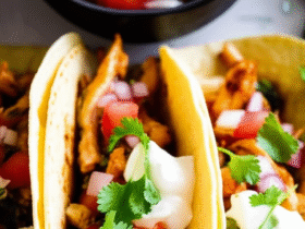 Tacos de Frango Deliciosos e Fáceis