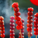 Tanghulu: Espetinho de Frutas Caramelizadas Chinês