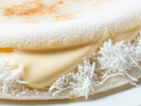 Tapioca com Coco e Leite Condensado