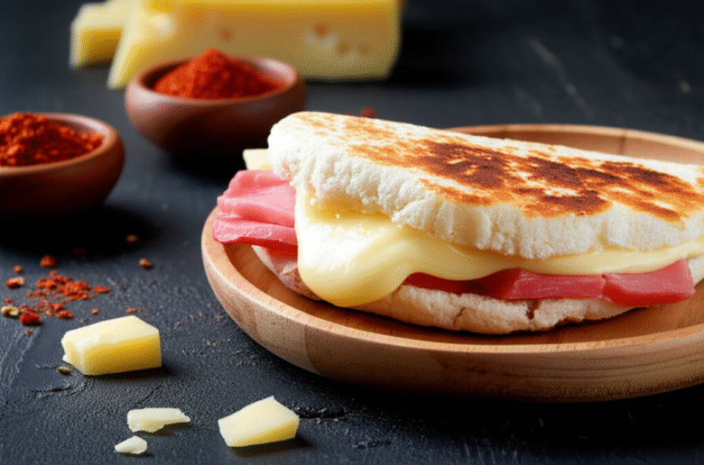 Tapioca de Presunto e Queijo Deliciosa