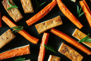 Tofu e Cenoura Crocante na Airfryer: Receita Vegana e Deliciosa