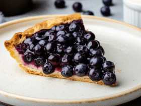 Deliciosa Torta de Blueberry Caseira