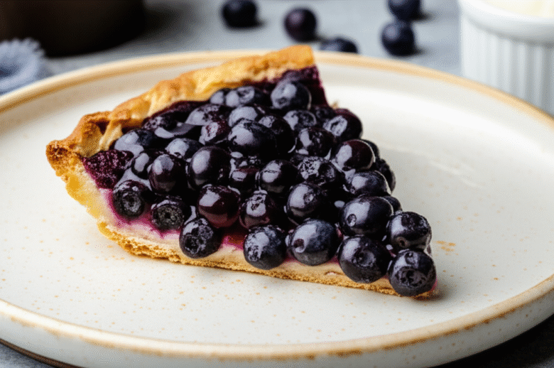 Deliciosa Torta de Blueberry Caseira