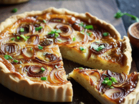 Deliciosa Torta de Cebola Caseira