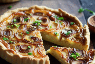 Deliciosa Torta de Cebola Caseira
