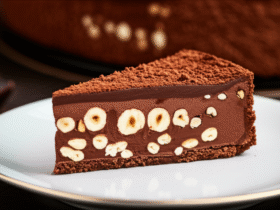 Torta de Chocolate com Avelã: Uma Delícia Crocante e Cremosa