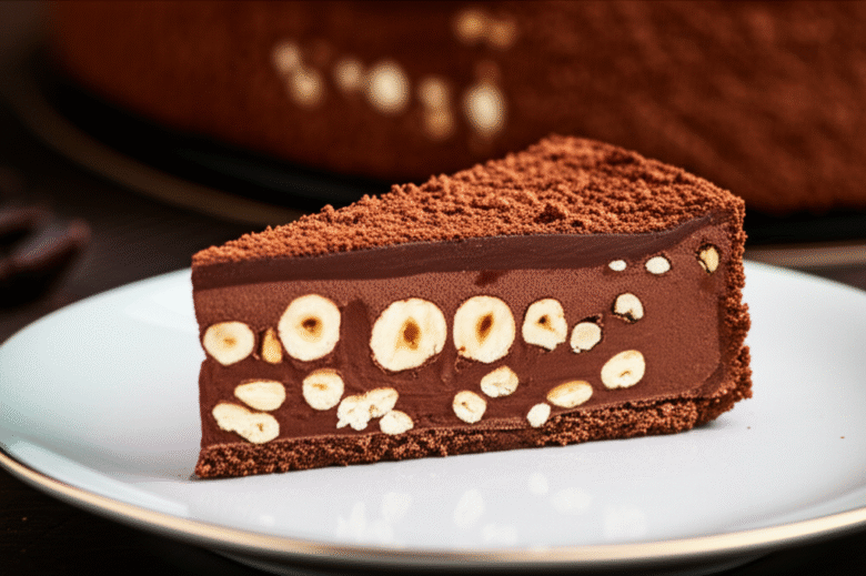Torta de Chocolate com Avelã: Uma Delícia Crocante e Cremosa