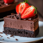 Torta de Chocolate com Morango Irresistível