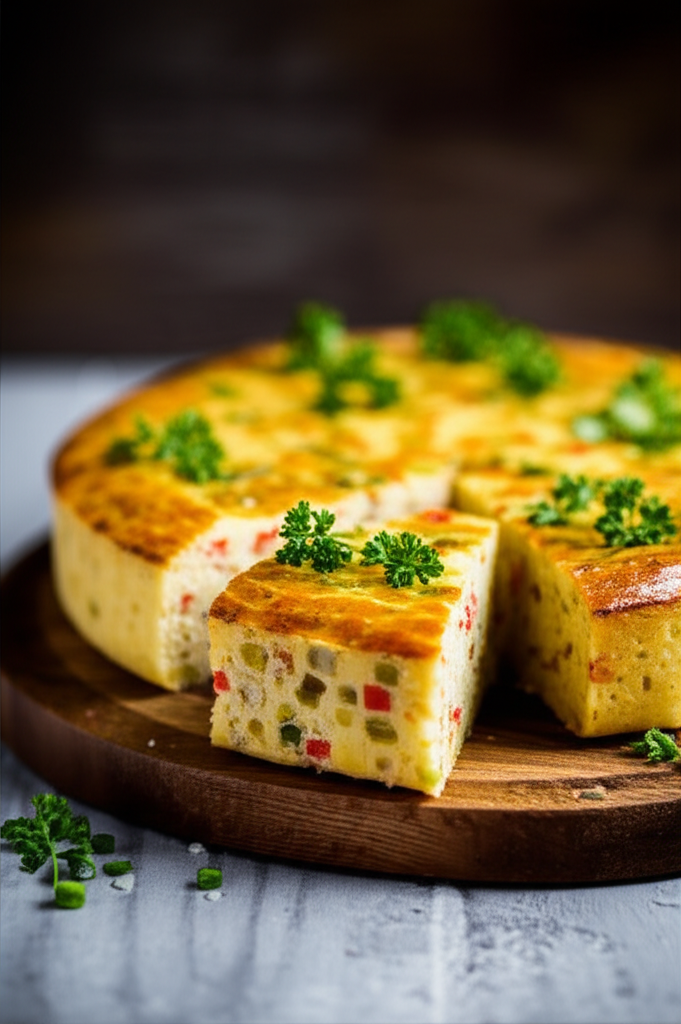 Torta de Liquidificador Salgada