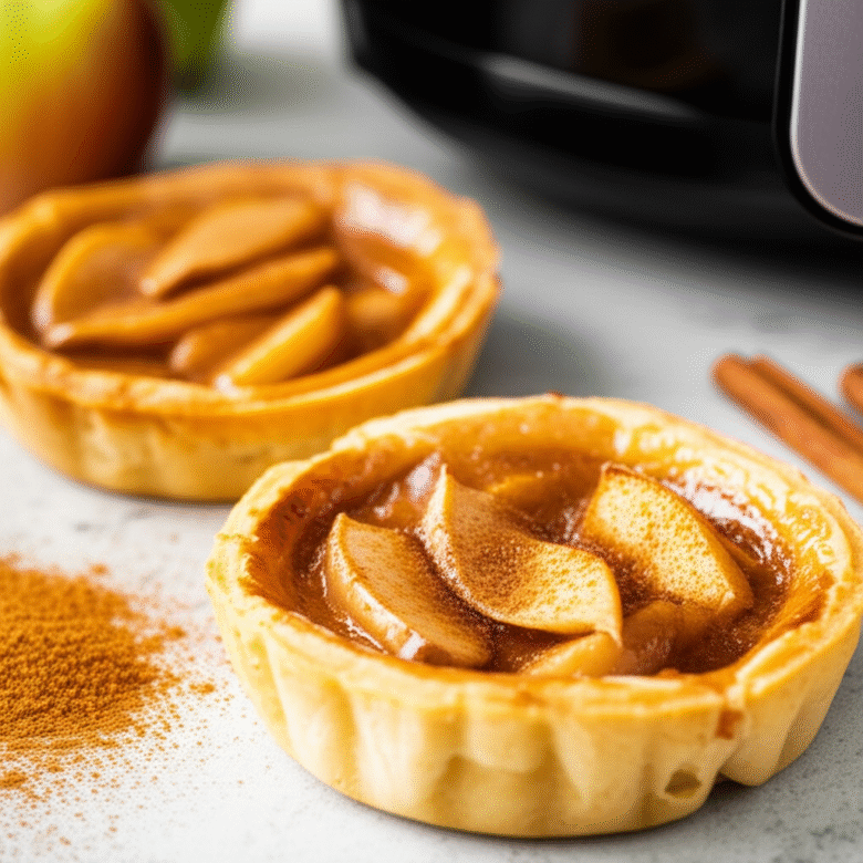 Tortinhas de Maçã na Airfryer: Delícia Caseira
