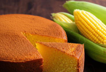 Bolo de Milho Cremoso de Liquidificador