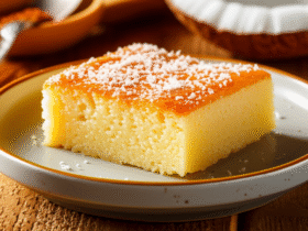 Bolo de Aipim ou Macaxeira Cremoso
