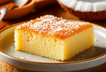 Bolo de Aipim ou Macaxeira Cremoso