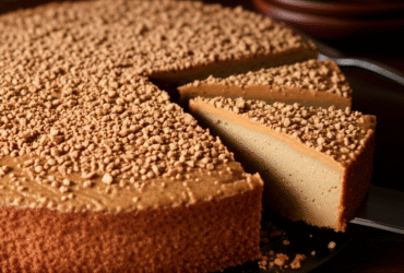 Delicioso Bolo de Paçoca Caseiro