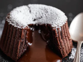 Petit Gâteau Clássico de Chocolate