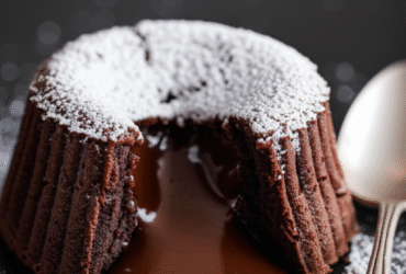 Petit Gâteau Clássico de Chocolate