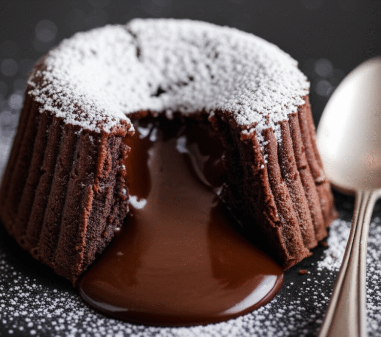 Petit Gâteau Clássico de Chocolate