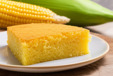 Bolo de Fubá Cremoso de Liquidificador