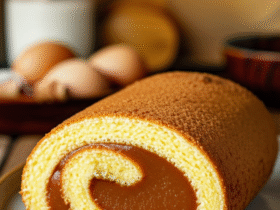 Rocambole de Doce de Leite Caseiro