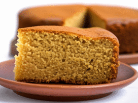 Bolo de Mel e Canela Caseiro