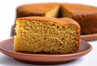 Bolo de Mel e Canela Caseiro