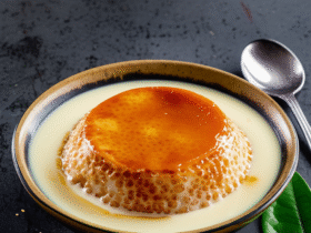Pudim de Tapioca Cremoso