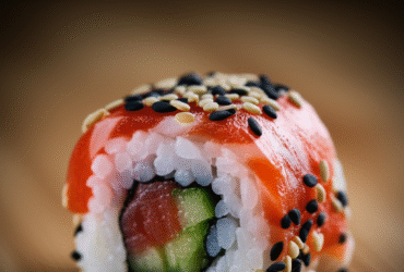 Uramaki de Kani Caseiro