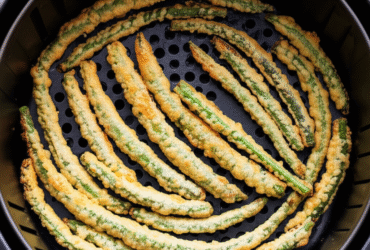 Vagem Empanada Crocante na Airfryer com Farinha Panko