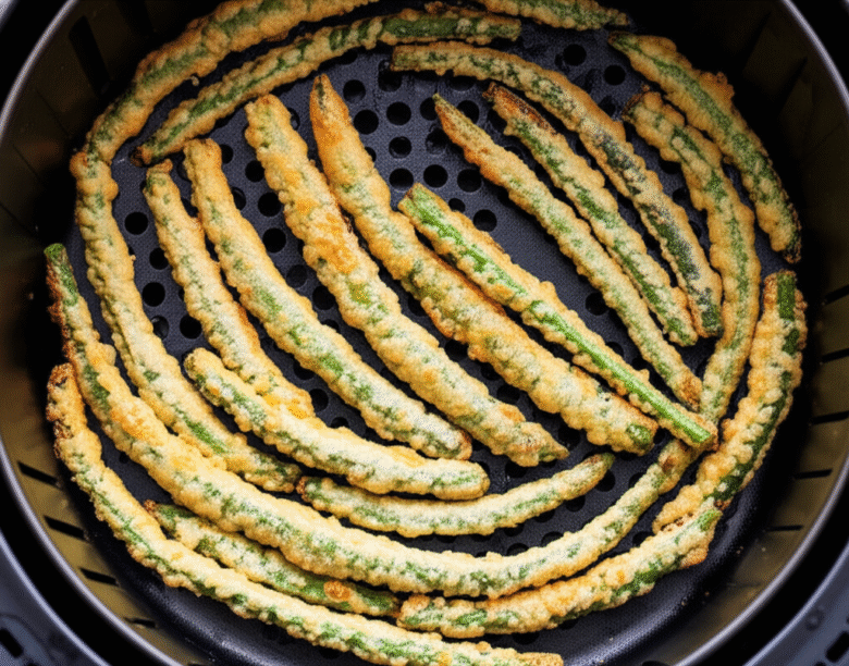Vagem Empanada Crocante na Airfryer com Farinha Panko