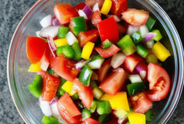 Vinagrete Simples e Refrescante
